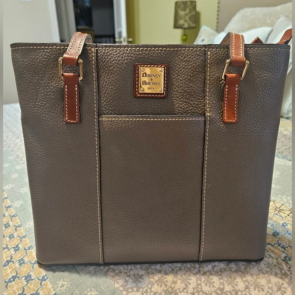 Dooney & Bourke Pebble Leather Lexington Shopper - Picture 4 of 7